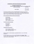 2004.06.10 - Executive Committee Meeting Minutes