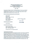 2007.06.07 - Board of Trustees Meeting Minutes by Northeastern Illinois University Board of Trustees