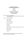 2010.06.10 - Board of Trustees Meeting Minutes by Northeastern Illinois University Board of Trustees