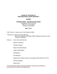 2011.04.07 Board of Trustees Meeting Minutes by Northeastern Illinois University Board of Trustees