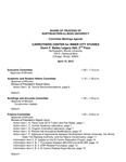 2012.04.12 - Board of Trustees Meeting Minutes by Northeastern Illinois University Board of Trustees