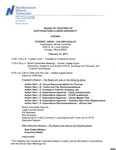 2013.02.21 - Board of Trustees Meeting Minutes by Northeastern Illinois University Board of Trustees
