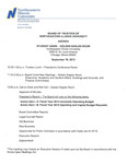2013.09.19 - Board of Trustees Meeting Minutes by Northeastern Illinois University Board of Trustees