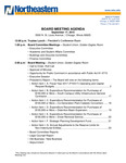2015.09.17 - Board of Trustees Meeting Minutes by Northeastern Illinois University Board of Trustees