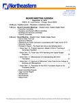 2016.09.15 - Board of Trustees Meeting Minutes by Northeastern Illinois University Board of Trustees