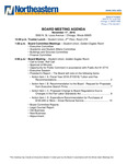 2016.11.17 - Board of Trustees Meeting Minutes by Northeastern Illinois University Board of Trustees