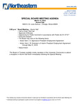 2018.03.15 - Board of Trustees Meeting Minutes by Northeastern Illinois University Board of Trustees