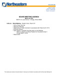 2018.03.29 - Board of Trustees Meeting Minutes by Northeastern Illinois University Board of Trustees