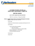 2019.06.13 - Academic/Student Affairs and Enrollment Management Committee Meeting Minutes by Northeastern Illinois University Board of Trustees
