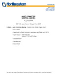 2019.08.27 - Audit and Finance, Buildings and Grounds Committees Meeting Minutes by Northeastern Illinois University Board of Trustees