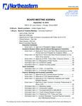 2019.09.19 - Board of Trustees Meeting Minutes by Northeastern Illinois University Board of Trustees