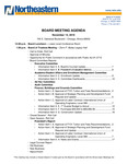 2019.11.14 - Board of Trustees Meeting Minutes by Northeastern Illinois University Board of Trustees