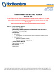 2020.08.24 - Audit Committee Meeting Minutes by Northeastern Illinois University Board of Trustees