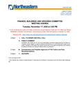 2020.11.17 - Finance, Buildings and Grounds Committee Meeting Minutes by Northeastern Illinois University Board of Trustees