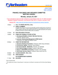 2021.01.25 - Finance, Buildings and Grounds Committee Meeting Minutes by Northeastern Illinois University Board of Trustees