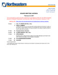 2021.02.23 - Board of Trustees Meeting Minutes by Northeastern Illinois University Board of Trustees
