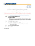 2021.04.15 - Academic/Student Affairs, Enrollment, and Technology Committee Meeting Minutes by Northeastern Illinois University Board of Trustees
