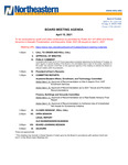 2021.04.15 - Board of Trustees Meeting Minutes by Northeastern Illinois University Board of Trustees