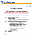 2021.10.25 - Audit Committee Meeting Minutes by Northeastern Illinois University Board of Trustees