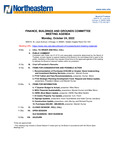 2022.10.24 - Finance, Buildings and Grounds Committee Meeting Minutes by Northeastern Illinois University Board of Trustees