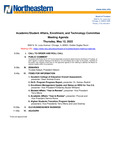 2022.05.12 - Academic/Student Affairs, Enrollment, and Technology Committee Meeting Minutes by Northeastern Illinois University Board of Trustees