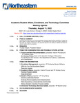 2022.08.11 - Academic/Student Affairs, Enrollment, and Technology Committee Meeting by Northeastern Illinois University Board of Trustees