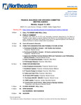 2022.08.15 - Finance, Buildings and Grounds Committee Meeting Minutes by Northeastern Illinois University Board of Trustees