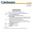 2022.10.11 - Board of Trustees Meeting Minutes by Northeastern Illinois University Board of Trustees