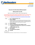 2023.03.20 - Executive Commitee Meeting Miutes by Northeastern Illinois University Board of Trustees