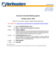 2023.04.04 - Executive Committee Meeting Minutes by Northeastern Illinois University Board of Trustees