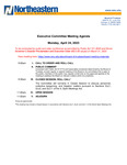 2023.04.24 - Executive Committee Meeting Minutes by Northeastern Illinois University Board of Trustees