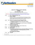 2023.05.31 - Executive Committee Meeting Minutes by Northeastern Illinois University Board of Trustees