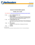 2023.06.13 - Executive Committee Meeting Minutes by Northeastern Illinois University Board of Trustees