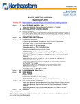 2023.09.21 - Board of Trustees Meeting Minutes by Northeastern Illinois University Board of Trustees