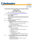 2023.10.23 - Academic/Student Affairs, Enrollment, and Technology Committee Meeting Minutes by Northeastern Illinois University Board of Trustees