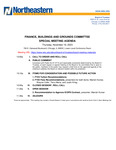 2023.11.16 - Finance, Building and Grounds Committee Meeting Minutes by Northeastern Illinois University Board of Trustees