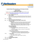 2024.04.18 - Academic/Student Affairs, Enrollment, and Technology Committee Meeting Minutes by Northeastern Illinois University Board of Trustees