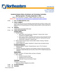 2024.09.05 - Academic/Student Affairs, Enrollment, and Technology Committee Meeting Minutes by Northeastern Illinois University Board of Trustees