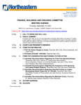 2024.09.19 - Finance, Buildings and Grounds Committee Meeting Minutes by Northeastern Illinois University Board of Trustees
