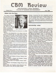 College of Business and Management Review- Fall 1988