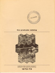 Northeastern Illinois University, The Graduate Catalog, 1972-1973