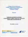 2010 Northeastern Illinois University First Annual Faculty Research Symposium - Abstracts