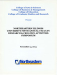 2014 Northeastern Illinois University Fifth Annual Faculty Research Symposium - Program by Symposium Steering Committee