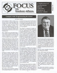 Focus on Student Affairs- Winter 1997 by Newsletter Staff