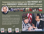 Campaign Materials - Congressman Gutierrez helped pass the USA Patriot Act... by Office of Representative Luis V. Gutiérrez
