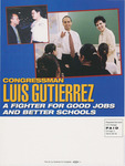 Campaign Materials - LVG and Ald. Ed Burke by Office of Representative Luis V. Gutiérrez
