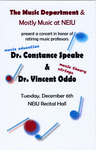 Mostly Music: Concert in honor of Dr. Constance Speake and Dr. Vincent Oddo, Dec. 6, 2005
