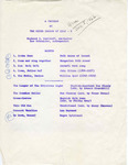 1966 - A Program by Mixed Chorus of ITCC-N
