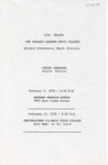 1970 - The Chicago Chamber Players
