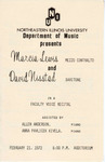1972 - Faculty Voice Recital